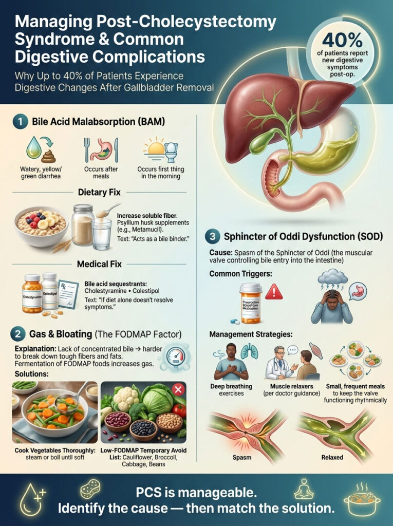 διατροφή μετά απο λαπαροσκοπική χολοκυστεκτομή